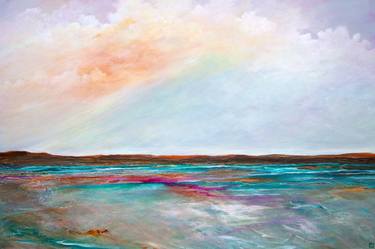 Original Abstract Landscape Paintings by Tania Chanter