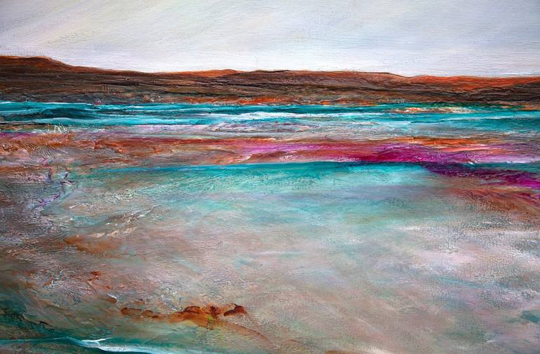 Original Abstract Landscape Painting by Tania Chanter