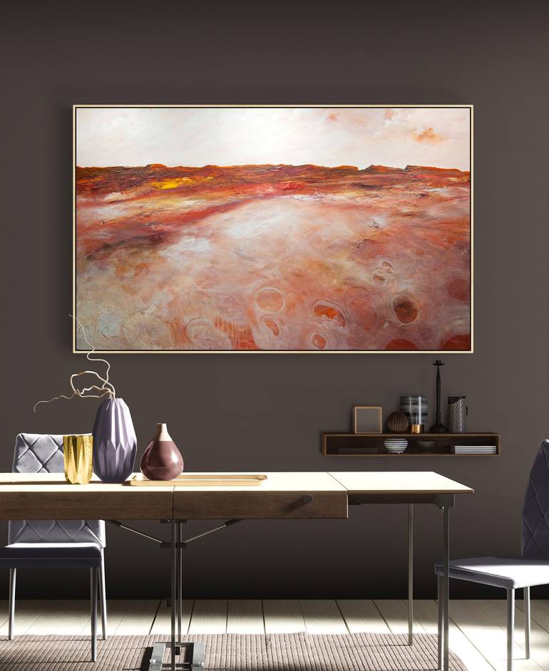 Original Abstract Landscape Painting by Tania Chanter