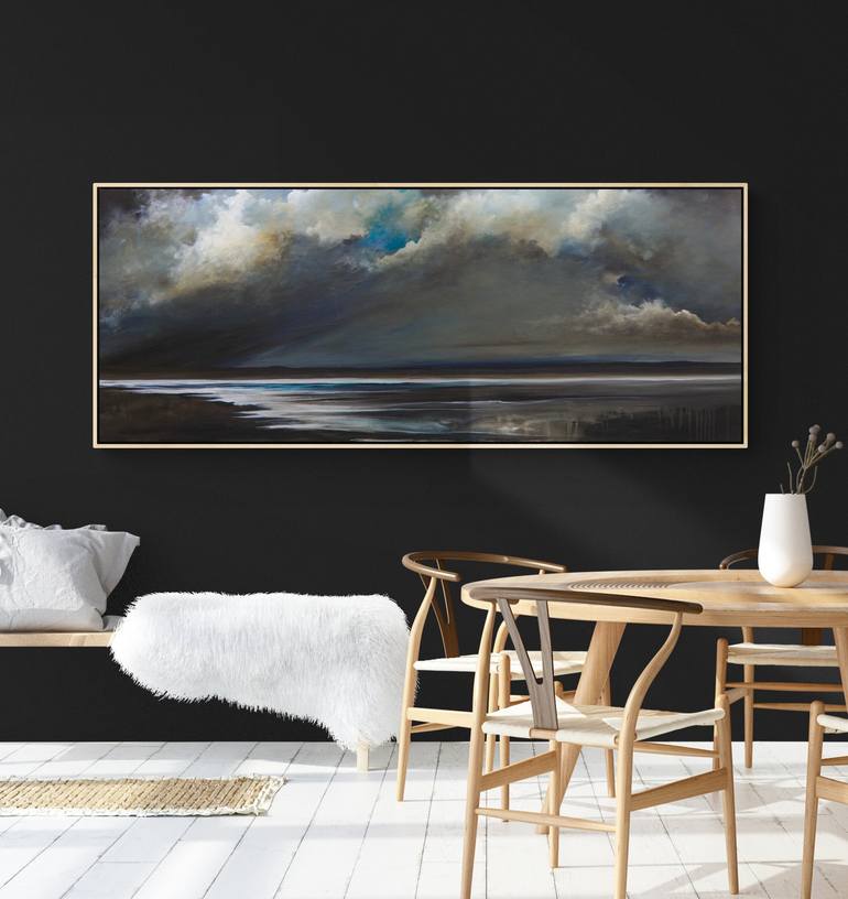 Original Abstract Landscape Painting by Tania Chanter