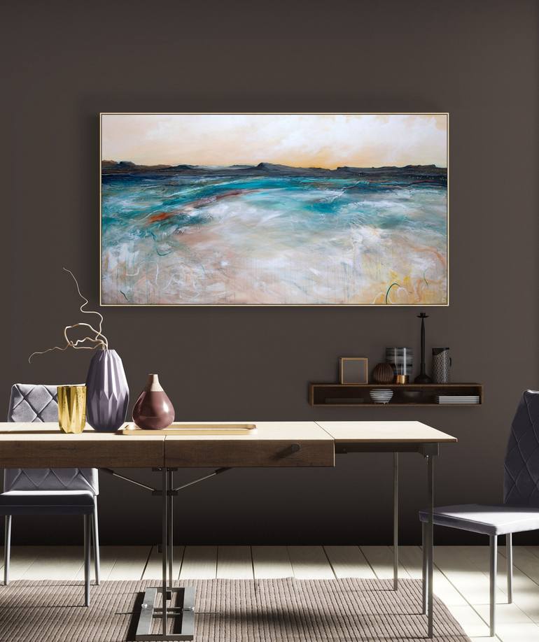 Original Seascape Painting by Tania Chanter