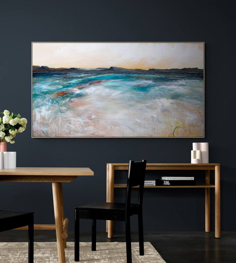 Original Seascape Painting by Tania Chanter