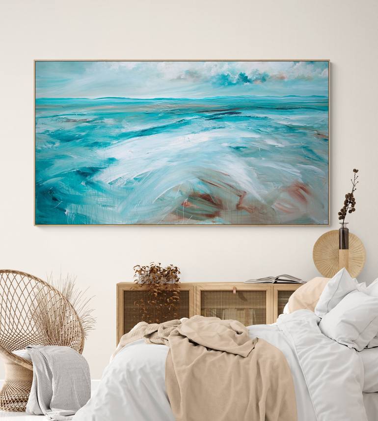 Original Seascape Painting by Tania Chanter