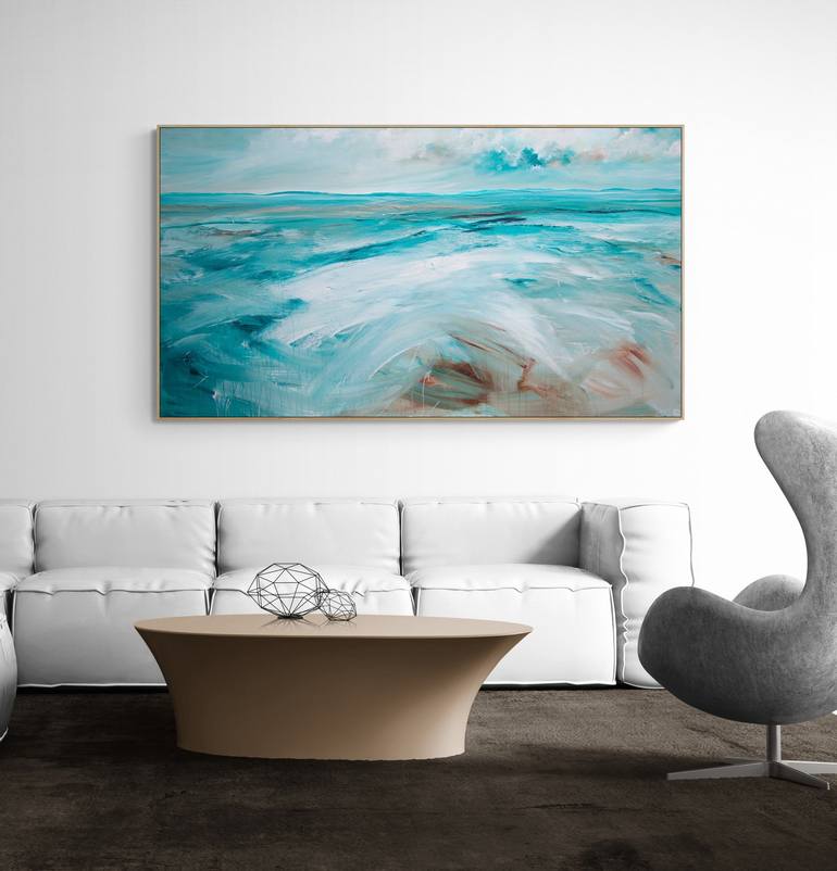 Original Seascape Painting by Tania Chanter