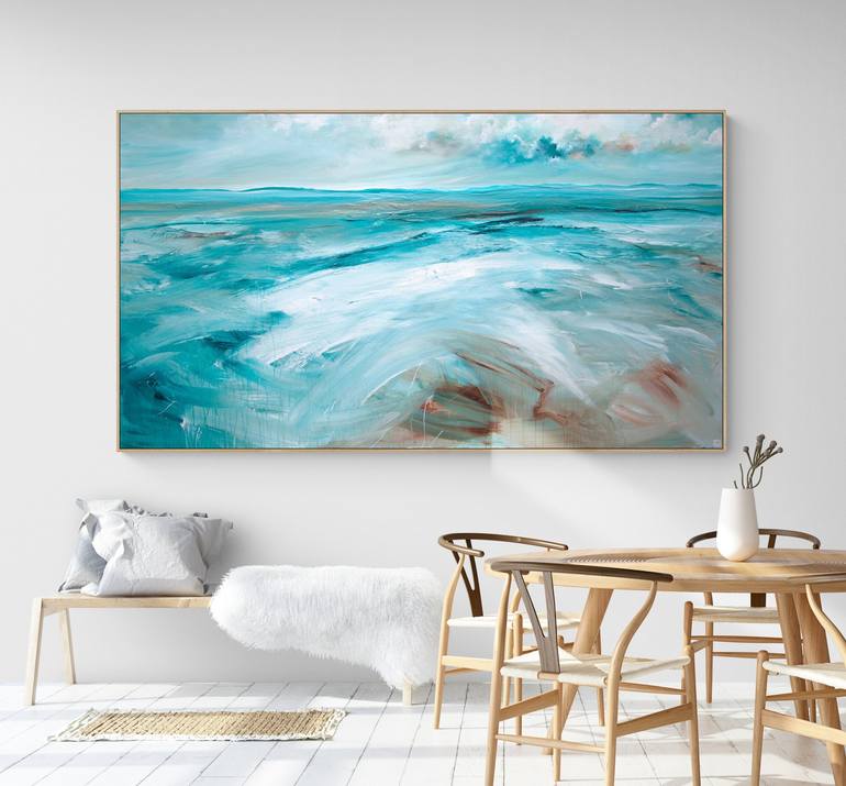 Original Seascape Painting by Tania Chanter