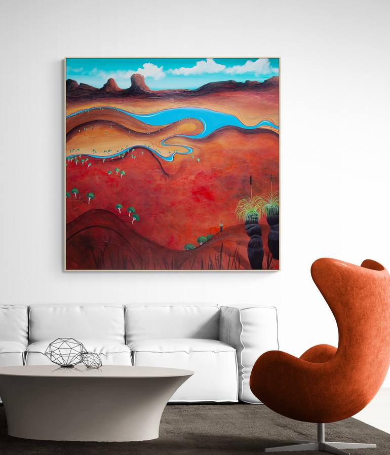 Original Abstract Painting by Tania Chanter