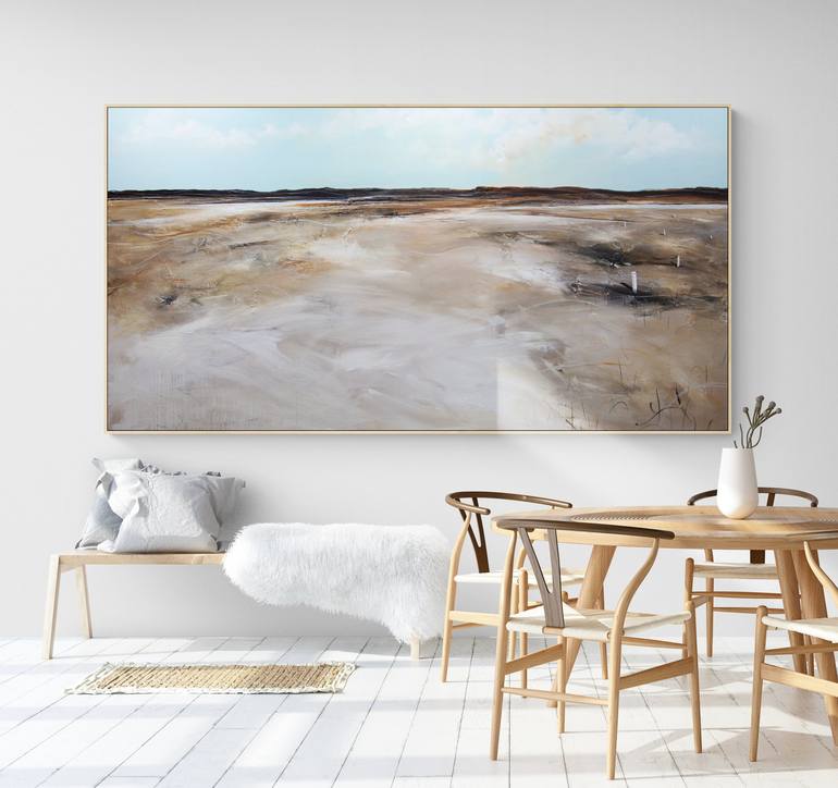 Original Abstract Landscape Painting by Tania Chanter