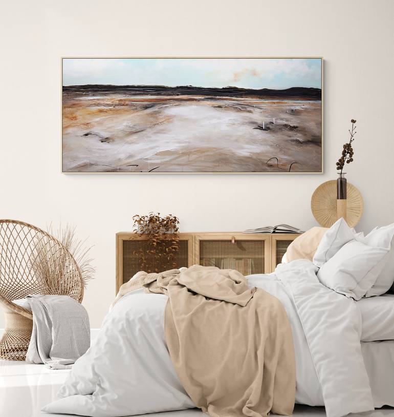 Original Abstract Landscape Painting by Tania Chanter