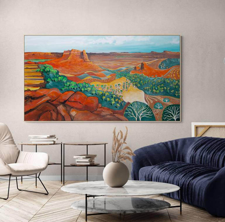 Original Landscape Painting by Tania Chanter