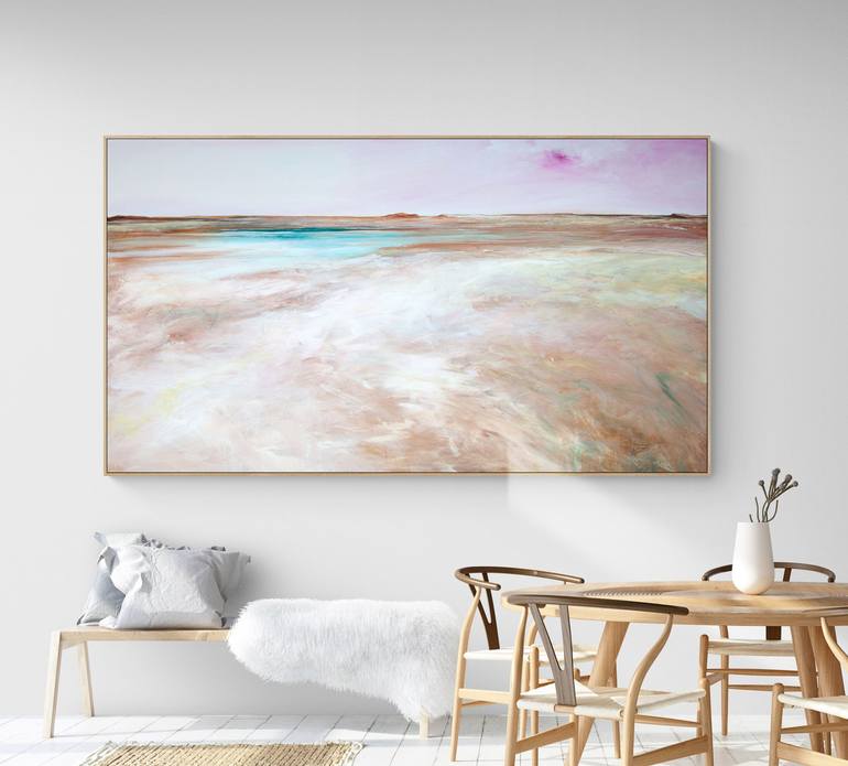 Original Abstract Seascape Painting by Tania Chanter