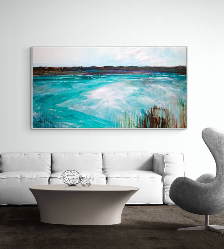 Original Seascape Painting by Tania Chanter