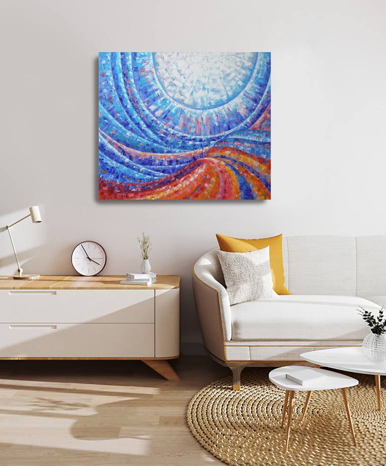 Original Abstract Painting by Nata Korpusova