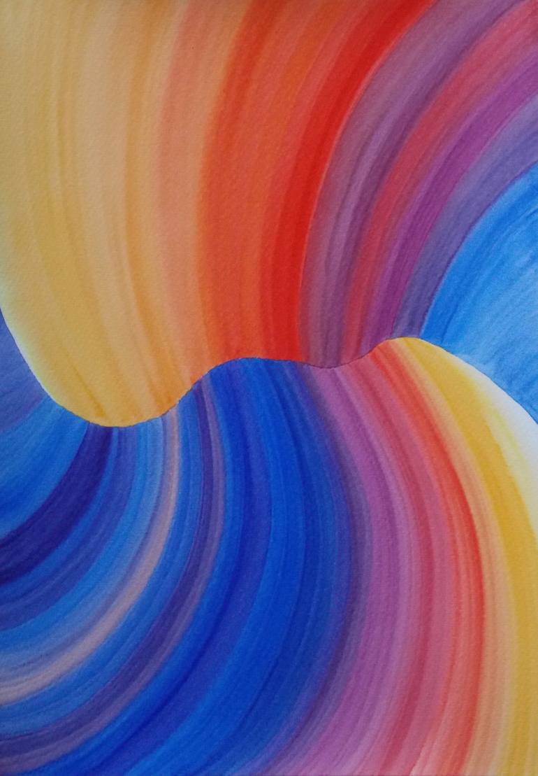 Print of Abstract Expressionism Abstract Paintings by Nata Korpusova