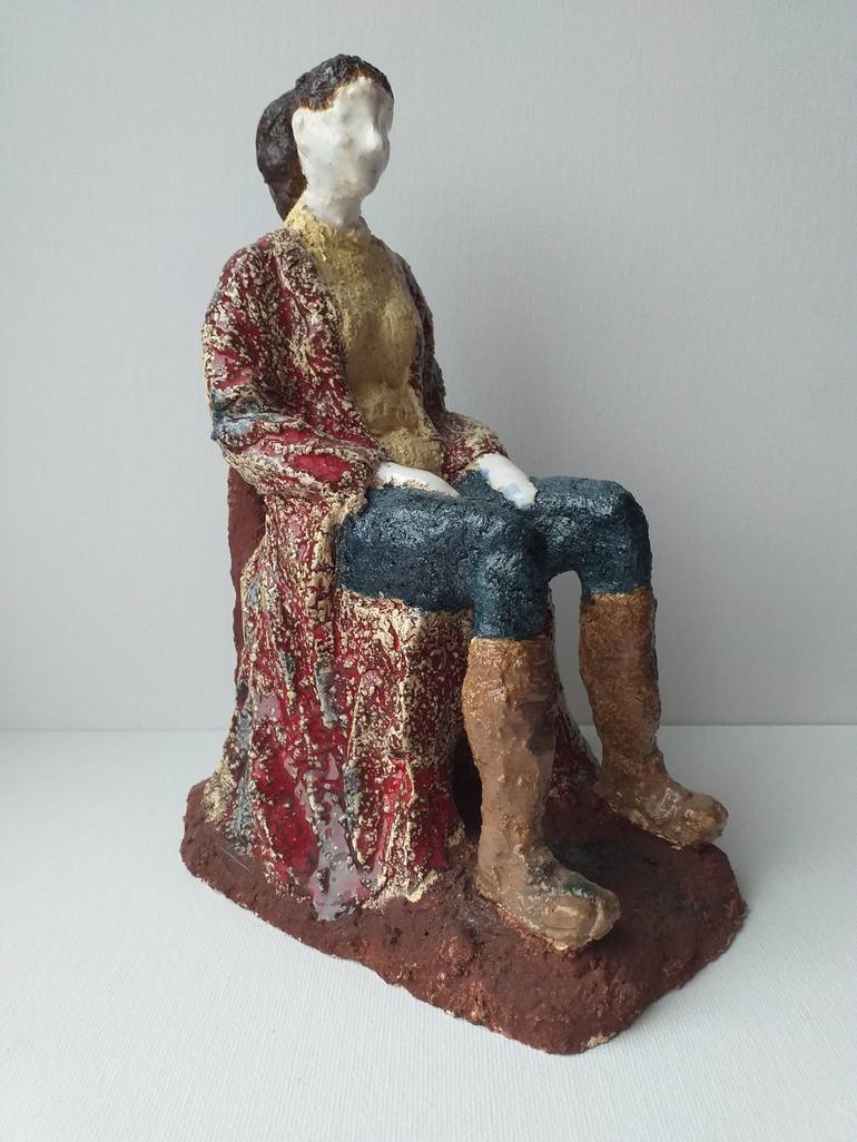 Original Women Sculpture by Svetlana Ushakova