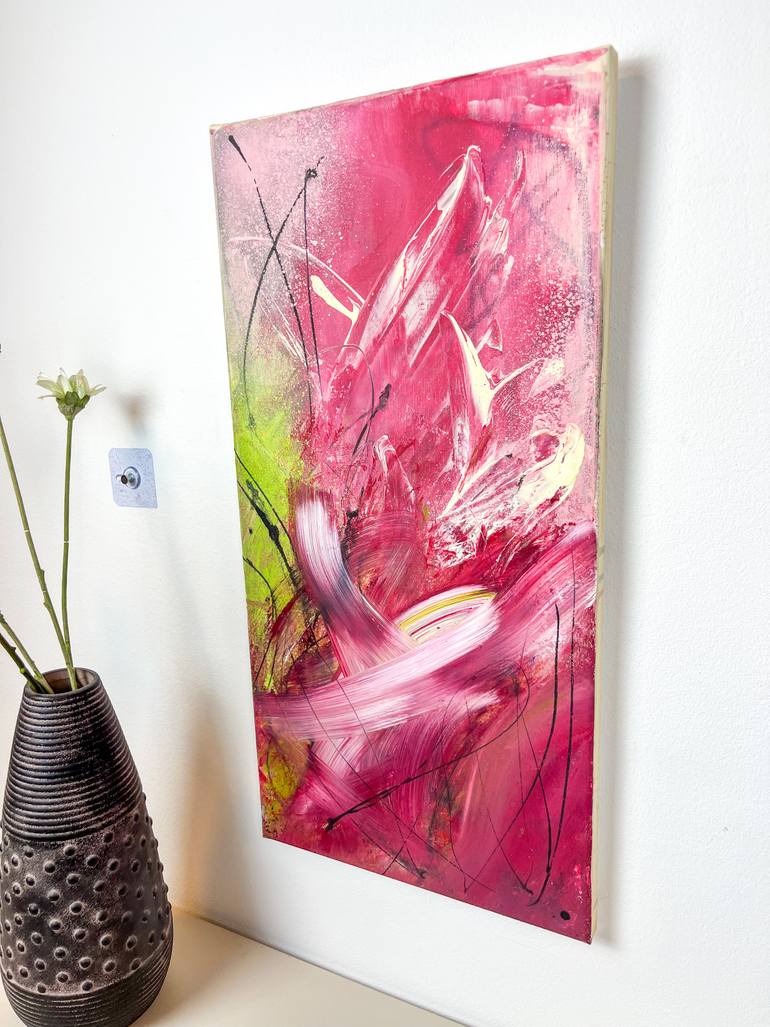 Original Abstract Expressionism Abstract Painting by Georgina Mortreux