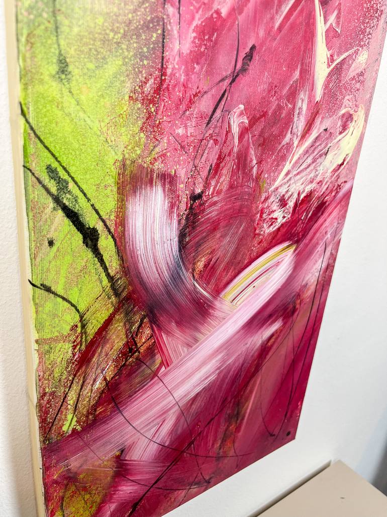 Original Abstract Expressionism Abstract Painting by Georgina Mortreux