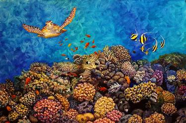 Print of Seascape Paintings by Kris Fairchild
