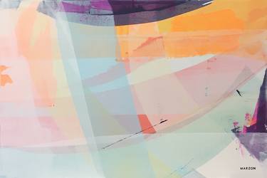 Original Modern Abstract Paintings by Marzon Marzon