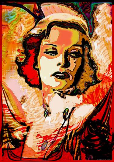 Kathryn Hepburn (Red) - Limited Edition of 25 thumb
