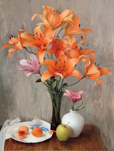 Still life with lilies thumb