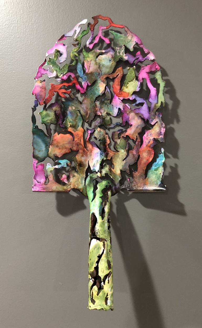 Original Abstract Sculpture by Denice Bizot