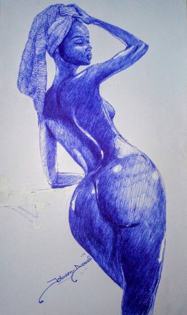 Print of Figurative Erotic Drawings by Daniel Johnson