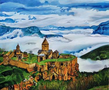 Original Realism Pop Culture/Celebrity Painting by Vanuhi Sargsyan