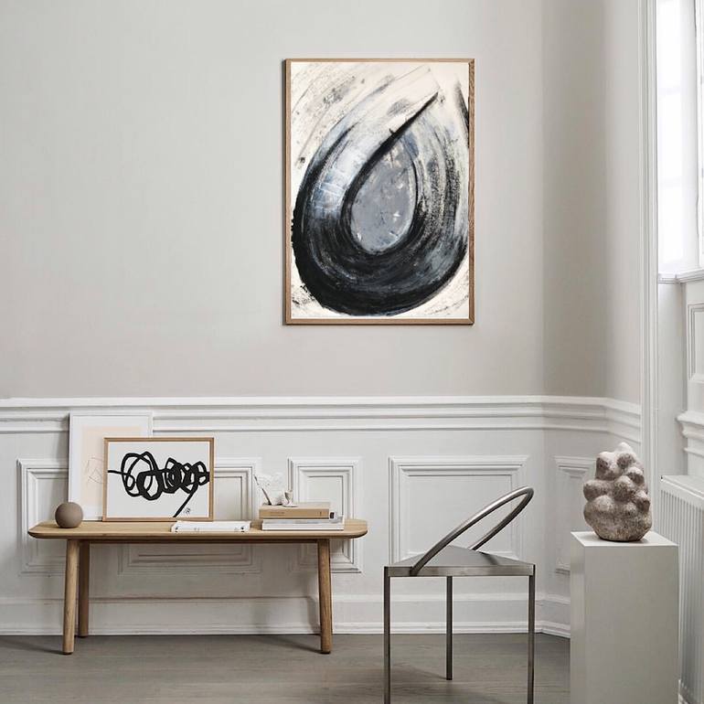Original Abstract Expressionism Abstract Painting by Chaya H