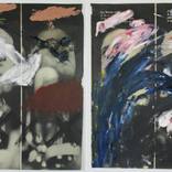 Quadruple portrait (diptych) by Sebastien Coutheillas