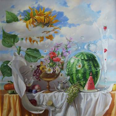 Original Still Life Painting by Olga Borodkina