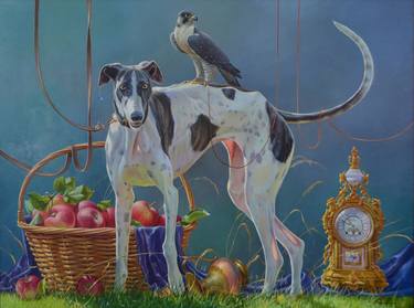 Print of Fine Art Animal Paintings by Olga Borodkina