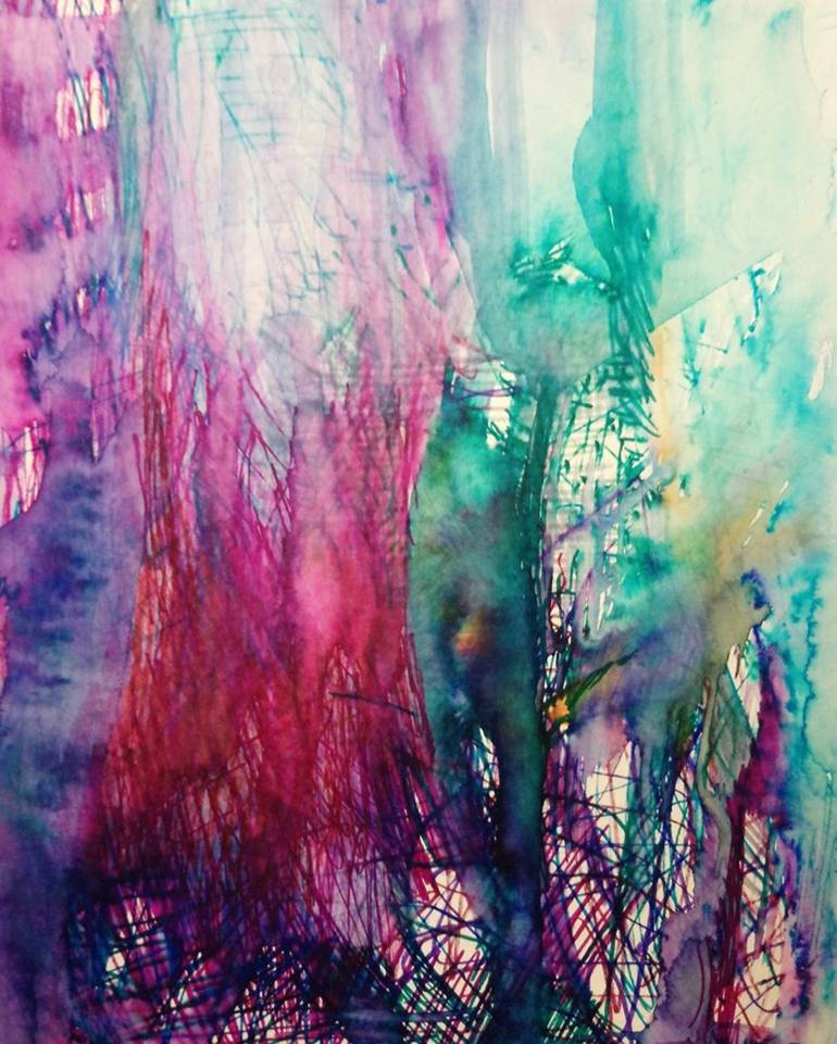 The Magic Forest Drawing By Serena Maschiella Saatchi Art