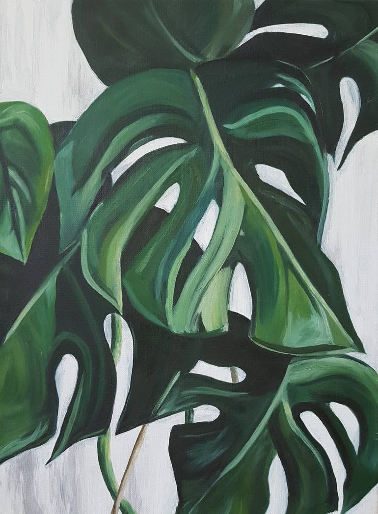 monstera deliciosa for sale Artificial Monstera Deliciosa with Pot | 50cm | Artificial Monstera main image 0