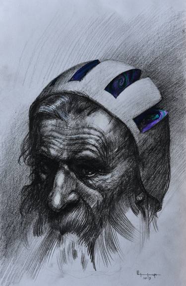 Print of Conceptual People Drawings by Ararat Minasyan