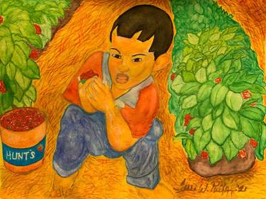 Original Children Paintings by Terri Walker Pullen