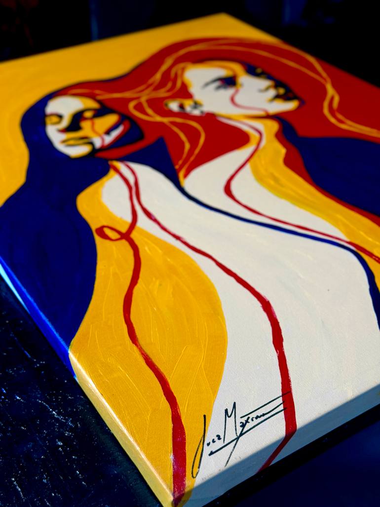 Original Expressionism Body Painting by Juca Máximo