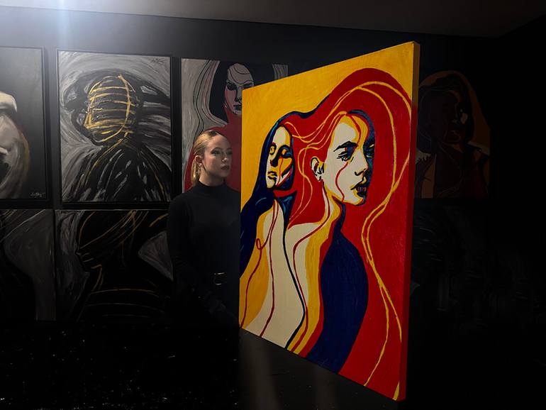 Original Expressionism Body Painting by Juca Máximo