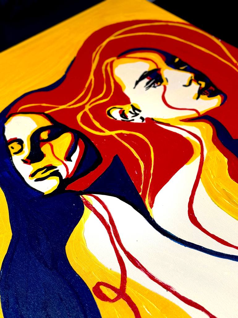 Original Expressionism Body Painting by Juca Máximo