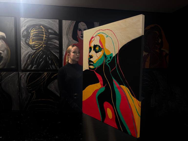 Original Expressionism Body Painting by Juca Máximo
