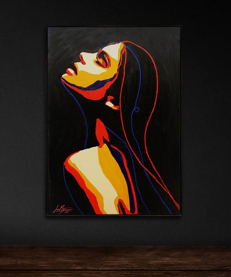 Original Expressionism Body Painting by Juca Máximo