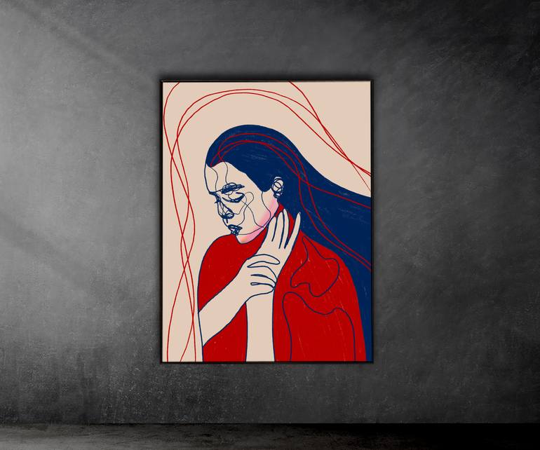 Original Expressionism Body Painting by Juca Máximo