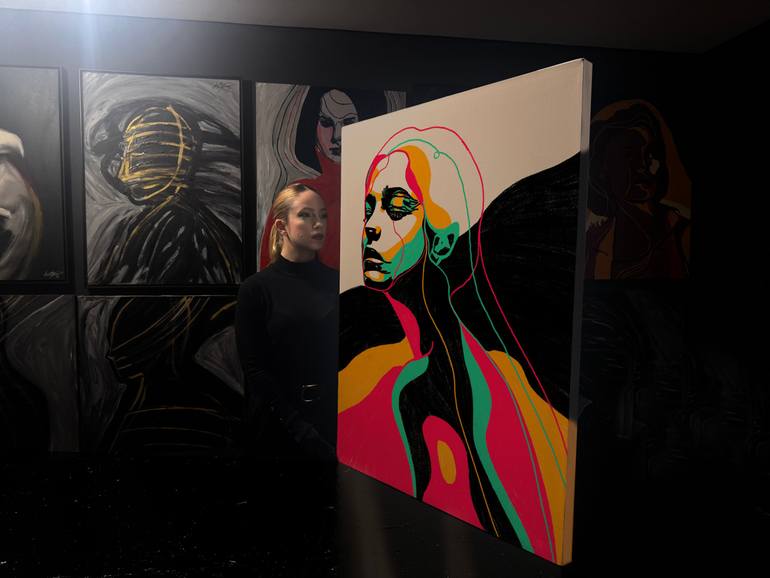 Original Expressionism Body Painting by Juca Máximo