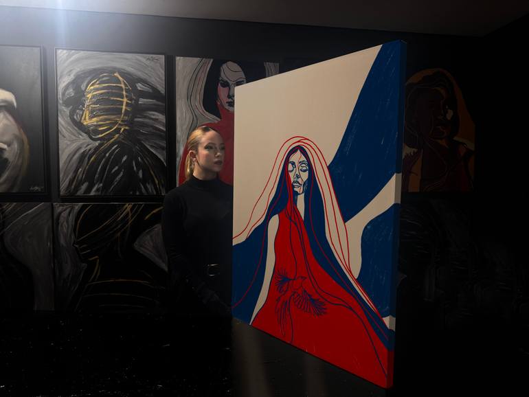 Original Figurative Body Painting by Juca Máximo