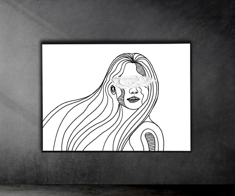 Original Expressionism Body Painting by Juca Máximo