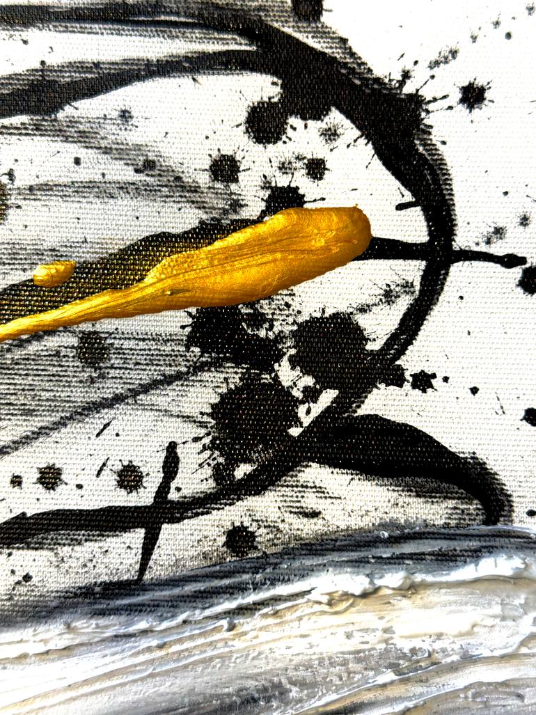 Original Abstract Expressionism Abstract Painting by Juca Máximo