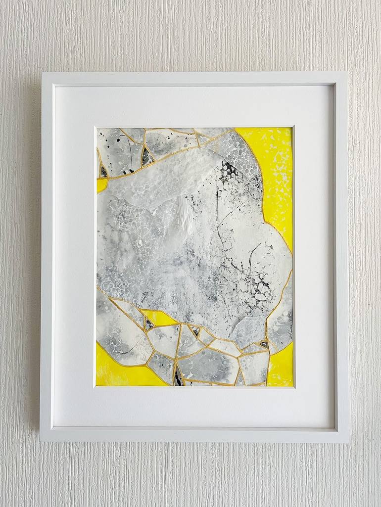 Original Abstract Painting by Hisae SASAKI