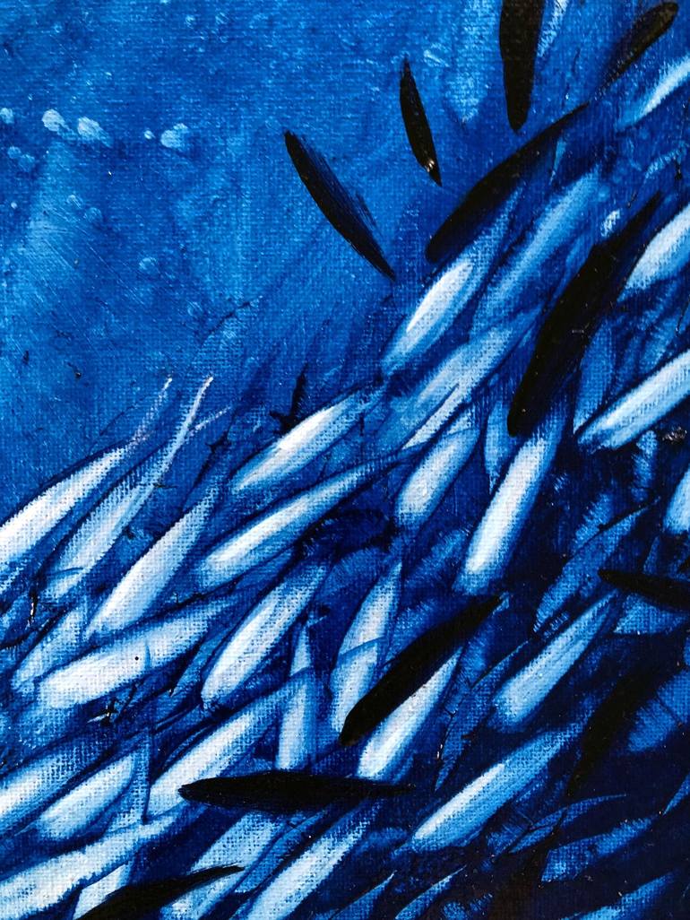 Original Fish Painting by David Clare