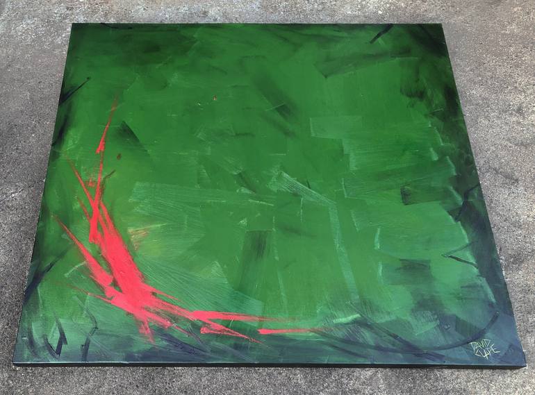 Original Abstract Expressionism Abstract Painting by David Clare