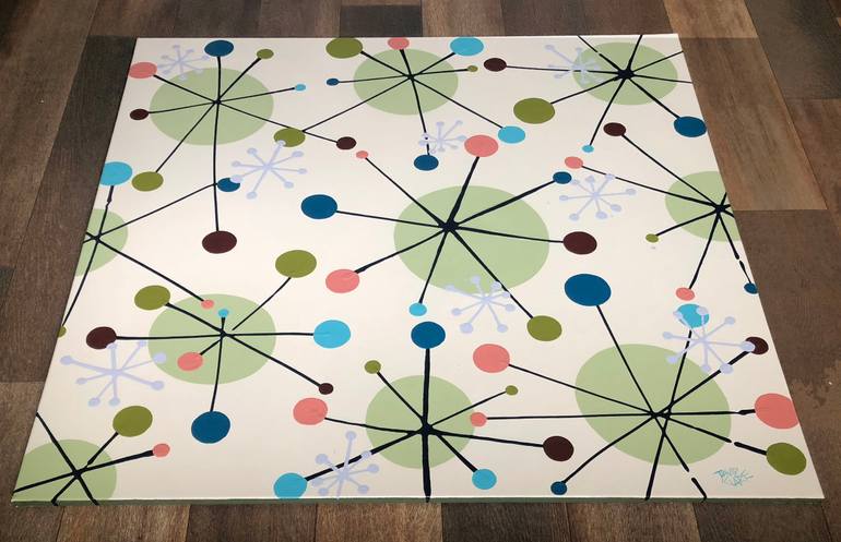 Original Modernism Abstract Painting by David Clare