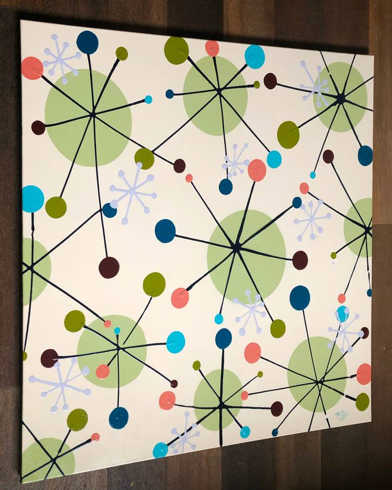 Original Modernism Abstract Painting by David Clare